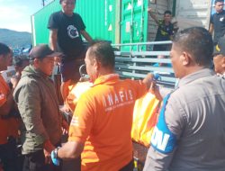 Sesosok Mayat Laki Laki Ditemukan di Perairan Laut Selat Lembeh.