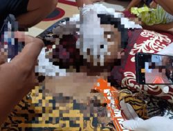 Polsek Wori dan Tim Inafis Polresta Manado Amankan TKP Kasus Gantung Diri di Desa Minaesa, Kec. Wori.