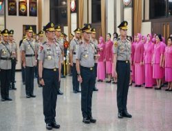 Kapolri Lantik Irjen dan 8 Brigjen Serta Pamen, Pati Polri.