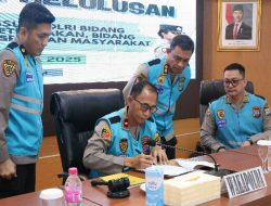 7 Peserta Lulus Terpilih Seleksi Penerimaan Bakomsus Polri T.A. 2025 di Polda Sulut.