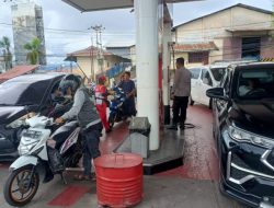 Polresta Manado Bersama Polsek Jajaran Gelar Patroli Pengawasan Distribusi BBM Bersubsidi.