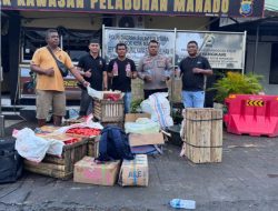 Kurun Waktu Bulan Januari 2025, Polsek Pelabuhan Amankan 1.309 Liter Cap Tikus.