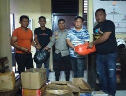 Polsek Pelabuhan Manado Amankan 150 Liter Miras Ilegal dalam Operasi Razia di Pelabuhan.