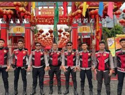 Personel Polresta Manado Bersama Polsek Jajaran Lakukan Pengamanan Maksimal pada Perayaan Hari Suci Goan Siiau (Cap Go Me)