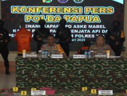 Disertir Polres Yalimo Aske Mabel Ditangkap Satgas Ops Damai Cartenz 2025.