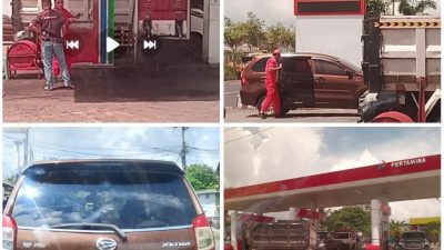 Penyalah Gunaan Barcode di SPBU Roong Tondano Masih Tetap Berlaku.