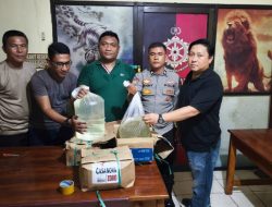 Polsek Pelabuhan Manado Amankan 50 Liter Miras dalam Operasi Rutin.
