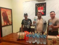 Polsek Pelabuhan Manado Amankan 24 Liter Miras Ilegal dalam Operasi Penertiban.