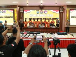 Polda Kaltim Ungkap Peredaran Narkoba di Samarinda-Balikpapan, 8 Orang Jadi Tersangka.