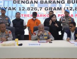 Ungkap Peredaran Gelap Sabu, Polisi Selamatkan 64.000 Jiwa.