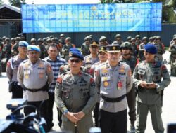 Polri Laksanakan Apel Gelar Pasukan Operasi AB Moskona 2025.
