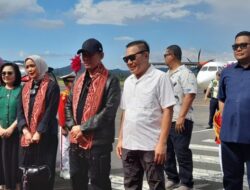 Kapolresta Manado Bersama PJU Polda Sulut Sambut Kedatangan Wakapolda Baru Brigjen Pol Awi Setiyono di Bandara Sam Ratulangi.