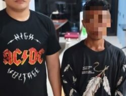 Tim Resmob Bravo Amankan Pelaku Penganiayaan di Kelurahan Pandu.