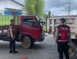 Patroli Rayon Polresta Manado Pantau Pengisian Solar di SPBU Politeknik, Tak Ditemukan Pelanggaran.