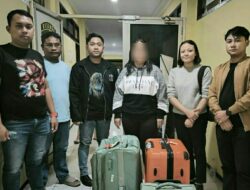 Tersangka Penggelapan Uang Perusahaan yang Melarikan Diri ke Australia, Diamankan Ditreskrimum Polda Sulut.