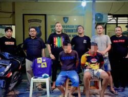 Tim Resmob Bravo Polresta Manado Ringkus Dua Pelaku Curanmor, Barang Bukti Diamankan.