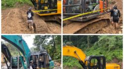 LSM GTI DESAK POLRES BOLTIM JANGAN BERMAIN DALAM KASUS PETI GARINI: 10 EXCAVATOR DISITA, OTAK PELAKU MASIH BEBAS.